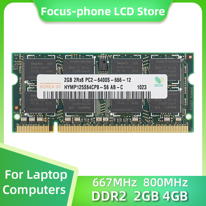 Ddr2 Ram - 노트북 램 메모리, DDR2, 2GB, 4GB,