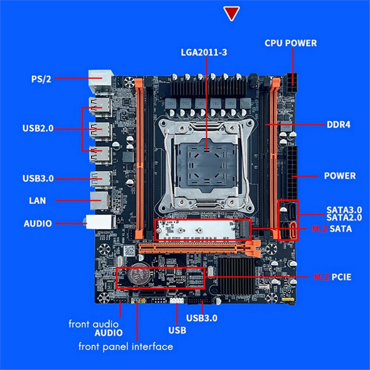 Ddr4 Desktop Ram - [AC18 디지털]/X99H 데스크톱 마더보드 + E5
