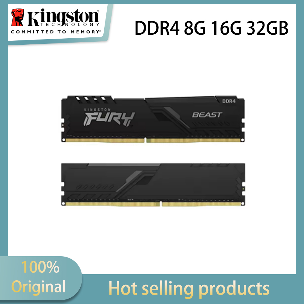 Ddr4 3200 16Gb - 킹스톤 퓨리 비스트 DDR4 3200Mhz 2666Mhz
