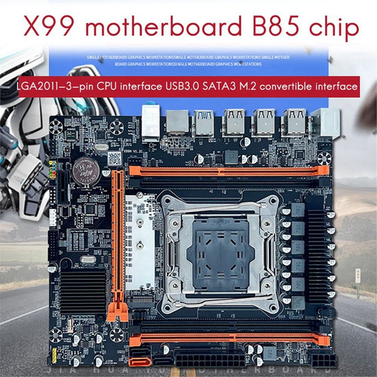 [AC18 디지털]/X99H 데스크톱 마더보드 + E5 - Ddr4 Desktop Ram 리뷰 및 가격
